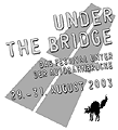 Logo under the bridge